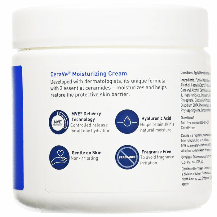 Buy La Roche CeraVe Moisturizing Cream for Dry Skin Relief, 16 oz Pound Jar  online at Mountainside Medical Equipment