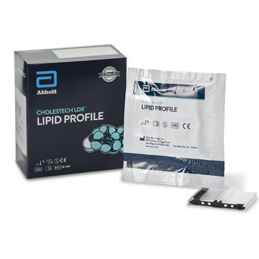 Buy Abbott Rapid Dx North America Cholestech LDX Lipid Profile Cassette for Total Cholesterol (TC), Triglycerides, 10 Test Per Box *Refrigerated*  online at Mountainside Medical Equipment