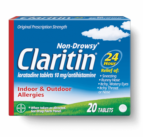 Buy Bayer Healthcare Claritin Allergy Relief 24hr Tablets 10 ct  online at Mountainside Medical Equipment