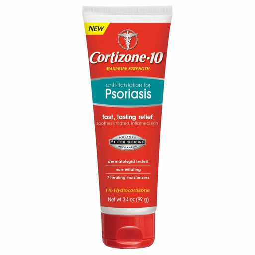 Buy Chattem Cortizone 10 Psoriasis Skin Relief Anti-Itch Lotion, Maximum Strength  online at Mountainside Medical Equipment