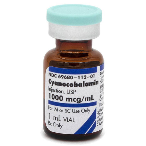 Cyanocobalamin for Injection (Vitamin B12 Complex) 1 mL x 10/Box