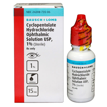 Buy Sandoz Cyclopentolate Hydrochloride Ophthalmic Solution Eye Drops 1% (Dilate Eye Drops)  online at Mountainside Medical Equipment