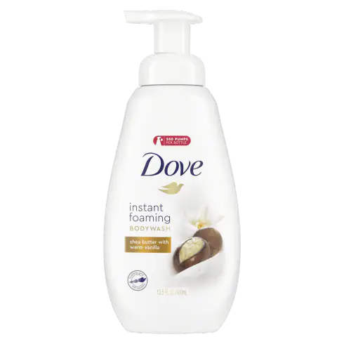 Buy DOT Unilever Dove Shea Butter & Warm Vanilla Foaming Body Wash 13.5 oz  online at Mountainside Medical Equipment