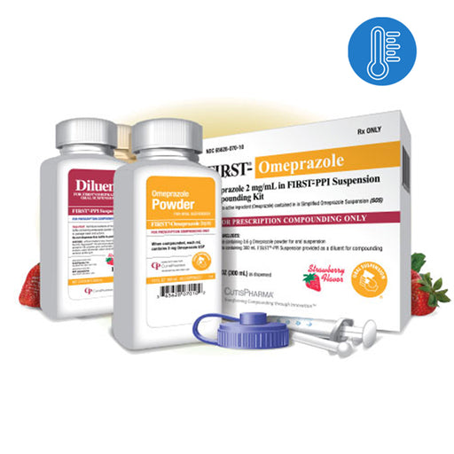 Buy Cutis Pharma First Omeprazole 2 mg/mL Oral Suspension Compounding Kit 3 oz  online at Mountainside Medical Equipment