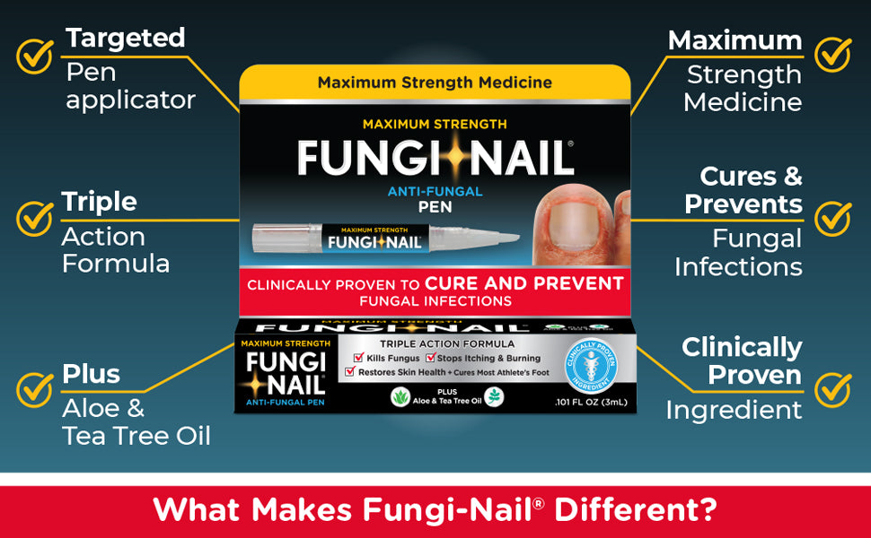 Buy Fungi Nail Fungi-Nail Antifungal Cure and Prevention Pen Applicator  online at Mountainside Medical Equipment