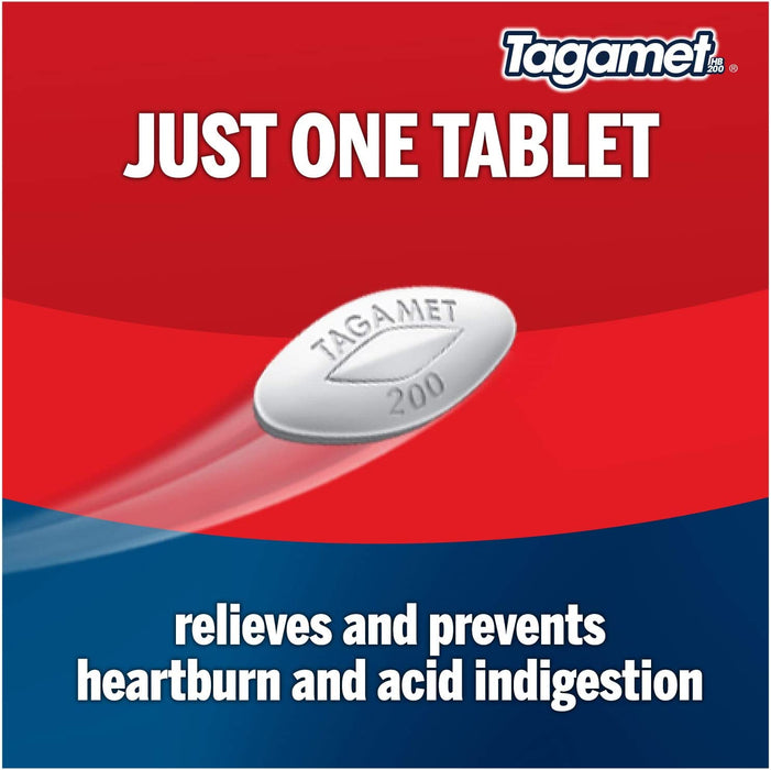 Buy MedTech Tagamet Acid Reducer HeartBurn Relief 200 mg Tablets 6 Count  online at Mountainside Medical Equipment