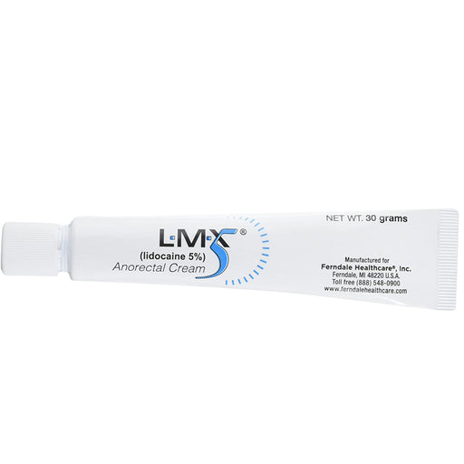 Buy Ferndale Laboratories LMX5 Lidocaine Topical Anorectal Anesthetic Cream 30 gram  online at Mountainside Medical Equipment