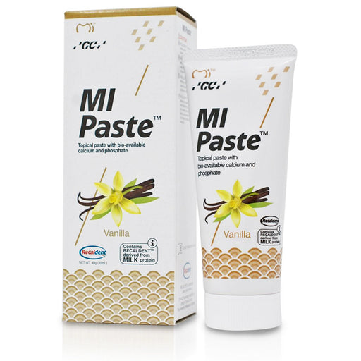 Buy GC America MI Paste with Recaldent 40 Gram Tube Vanilla Flavor  online at Mountainside Medical Equipment