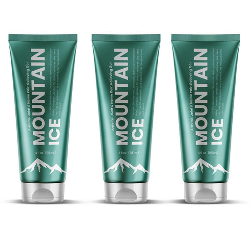 Buy Mountain Ice Mountain Ice All Natural Pain Relief Gel 4oz. - 3 Pack  online at Mountainside Medical Equipment