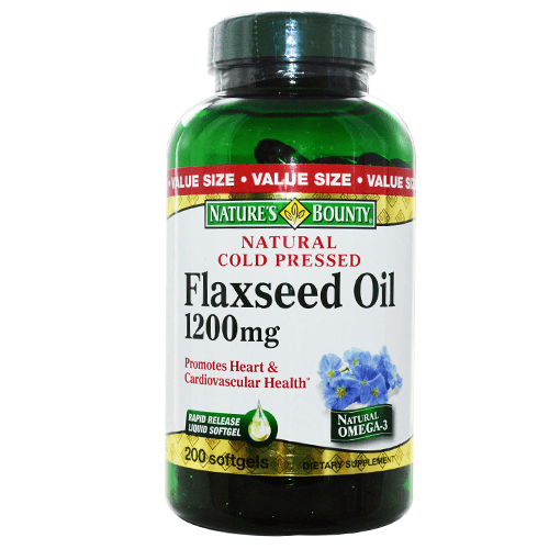 Buy Nature's Bounty Nature’s Bounty Flaxseed Oil, 1200mg Gelcaps 120/Bottle  online at Mountainside Medical Equipment