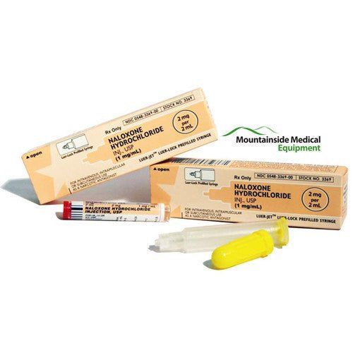 Naloxone Syringe outside box