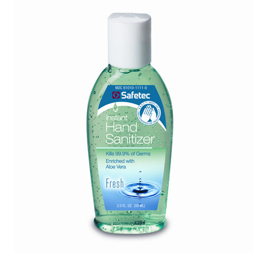 Buy Safetec Safetec Instant Hand Sanitizer with Aloe Vera and 66.5% Ethyl Alcohol 2 oz  online at Mountainside Medical Equipment