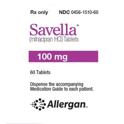 Buy Allergan Pharmaceuticals Savella Tablets 100 mg, 60 Tablets  online at Mountainside Medical Equipment