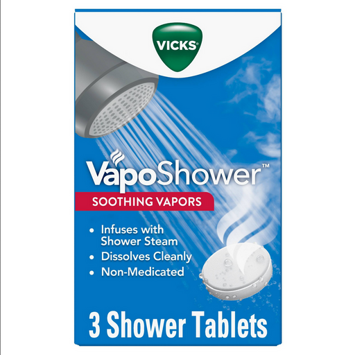 Buy Cardinal Health Vicks VapoShower Soothing Vapors Shower Tablets, 3 Tablets  online at Mountainside Medical Equipment