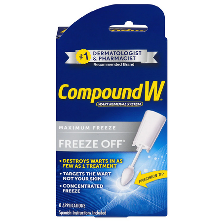 Buy Cardinal Health Compound W Freeze Off Maximum Freeze Wart Removal System, 8 Applications  online at Mountainside Medical Equipment
