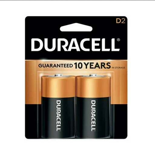 Buy Cardinal Health Duracell Coppertop Alkaline D Batteries, 2 Battery Pack  online at Mountainside Medical Equipment