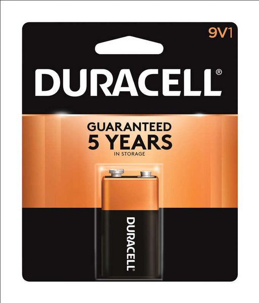 Buy Cardinal Health Duracell Coppertop Alkaline 9V Batteries, 1 9-Volt Battery  online at Mountainside Medical Equipment