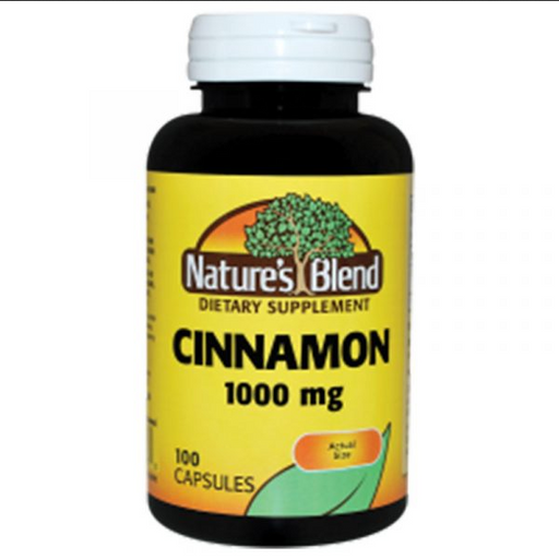 Buy Cardinal Health Nature's Blend Cinnamon 1000mg Dietary Supplement, 100 Capsules  online at Mountainside Medical Equipment