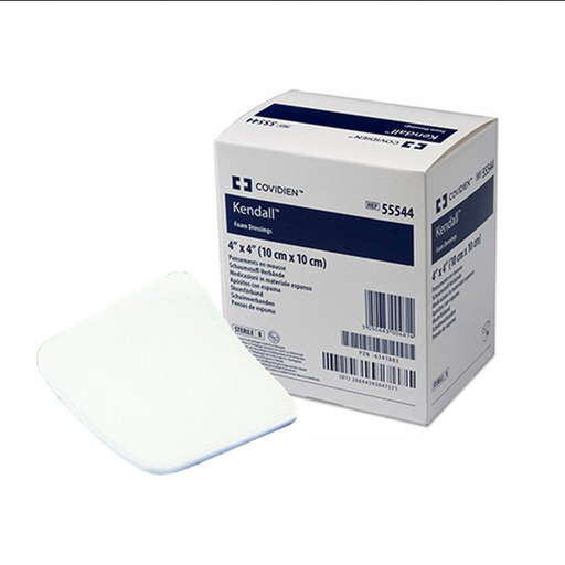 Buy Kendall Healthcare Hydrophilic Foam Dressing, Non-Adhesive without Border, 4" X 4" Square  online at Mountainside Medical Equipment