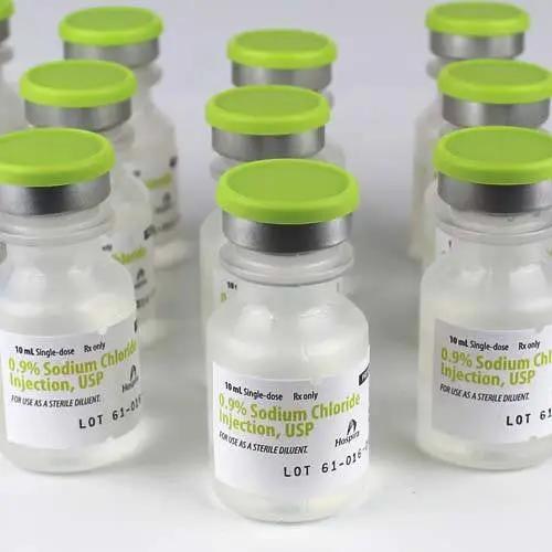 Buy Pfizer Injectables Sodium Chloride 0.9% for Injection 10ml, 25/pack - Hospira (Rx)  online at Mountainside Medical Equipment