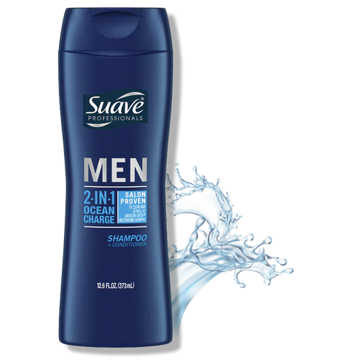 Buy Unilever Suave 2 In 1 Ocean Charge Shampoo & Conditioner For Men 12.6 oz  online at Mountainside Medical Equipment