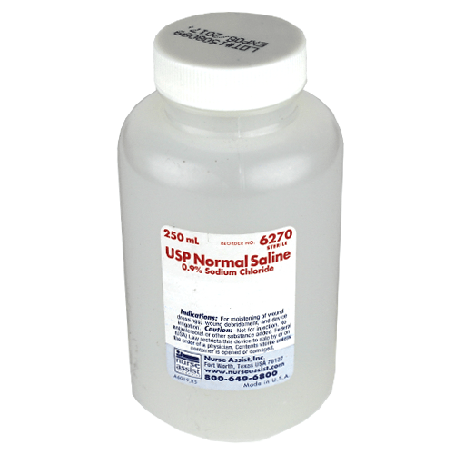 Buy Nurse Assist Normal Saline Irrigation Solution 100 ml Screw-Top Bottle  online at Mountainside Medical Equipment