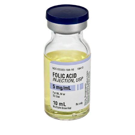 Buy Fresenius USA Folic Acid for Injection Vial 10 mL  online at Mountainside Medical Equipment