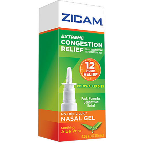 Buy Church & Dwight Zicam Extreme Congestion Cold and Allergy Relief Nasal Gel Spray with Soothing Aloe Vera  online at Mountainside Medical Equipment