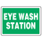 Buy n/a Green Eye Wash Station 7" x 10", Adhesive Vinyl  online at Mountainside Medical Equipment