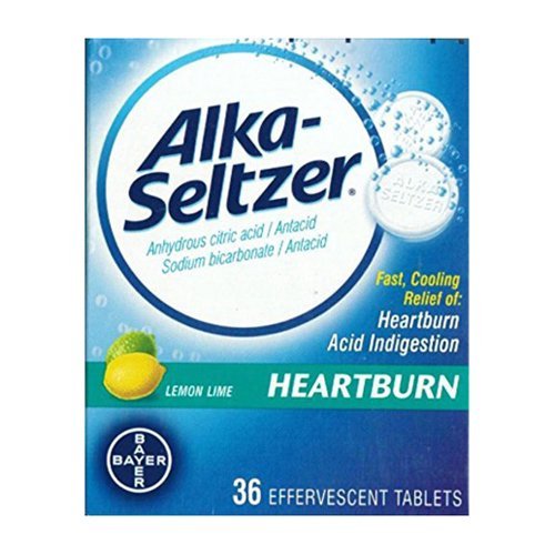 Buy Cardinal Health Alka-Seltzer Heartburn Relief Lemon Lime, 36 Effervescent Tablets  online at Mountainside Medical Equipment