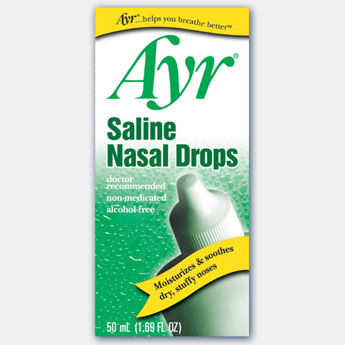 Buy B F Ascher and Company Ayr Saline Nasal Drops, 50 ml  online at Mountainside Medical Equipment
