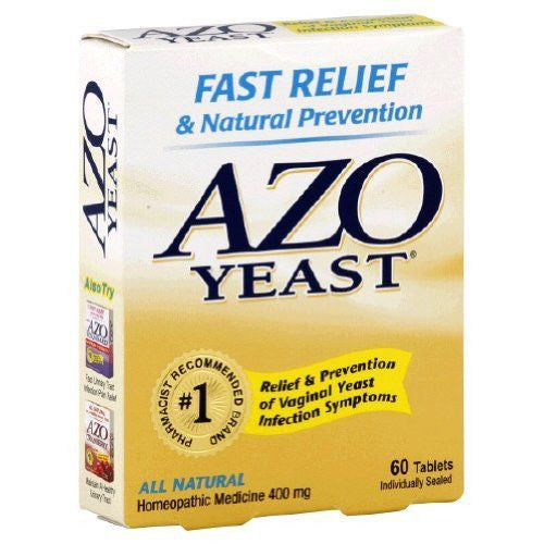 Buy I-Health AZO Vaginal Yeast Infection Medicine 60 Tablets  online at Mountainside Medical Equipment