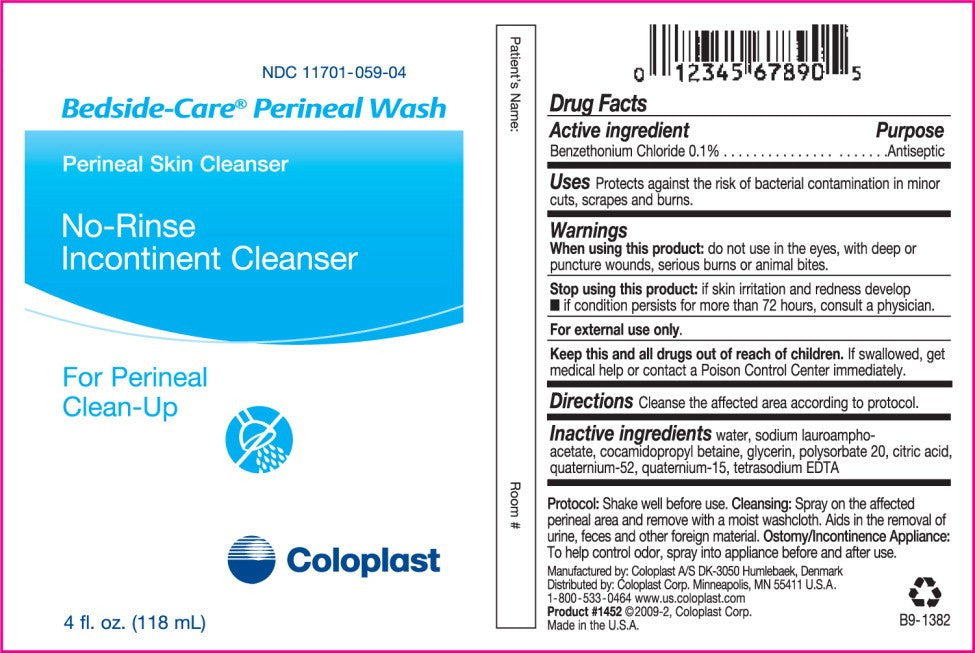 Buy Coloplast Corporation Bedside Care No-Rinse Body Wash & Shampoo Incontinent Cleanser  online at Mountainside Medical Equipment