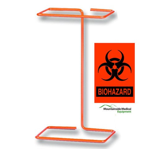 Buy Bel-Art Products Biohazard Benchtop Wire Bag Holder  online at Mountainside Medical Equipment