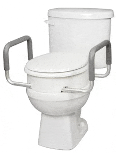 Buy Carex Carex Raised Toilet Seat Elevator with Handles B317-00  online at Mountainside Medical Equipment
