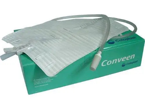 Buy Coloplast Corporation Conveen Bedside Leg Bag with Attached Extension Tubing  online at Mountainside Medical Equipment