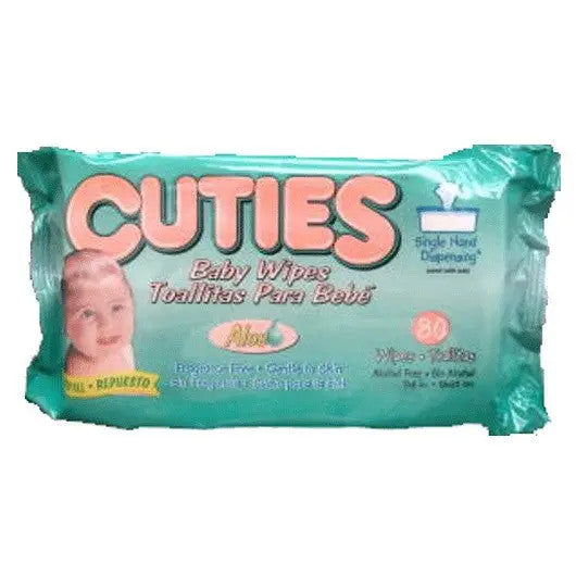 Buy First Quality Enterprises Cuties Baby Wipes Refill Package 78 Count  online at Mountainside Medical Equipment