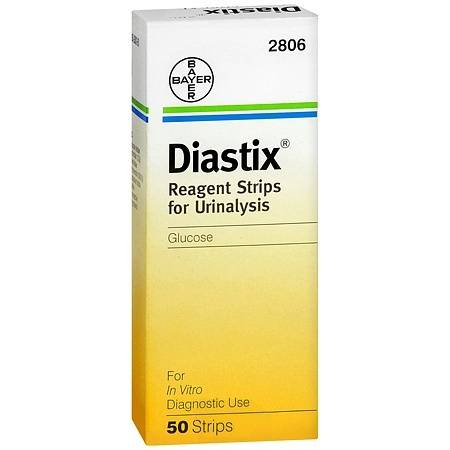 Buy Siemens Diagnostics Diastix 2806 Reagent Strips for Urinalysis Testing, 50/Bottle  online at Mountainside Medical Equipment