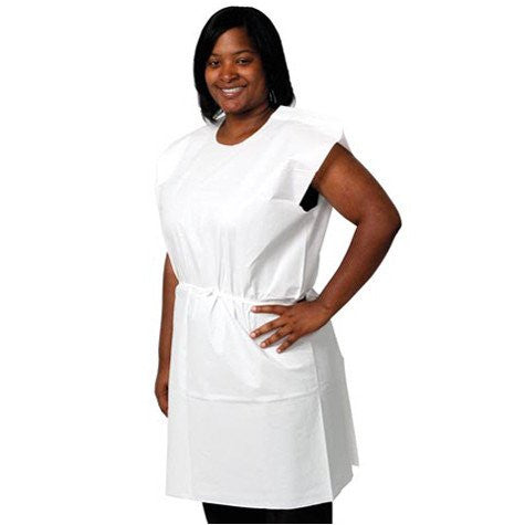 Buy Pro Advantage Patient Examination Gowns, White, 50/Case, Disposable  online at Mountainside Medical Equipment