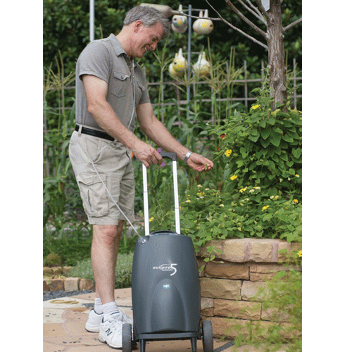 Buy SeQual Technologies Eclipse 5 Transportable Oxygen Concentrator with Accessories  online at Mountainside Medical Equipment