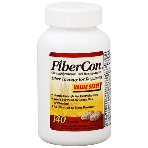 Buy Foundation Consumer Healthcare FiberCon Fiber Therapy Laxative Caplets 140 Count  online at Mountainside Medical Equipment