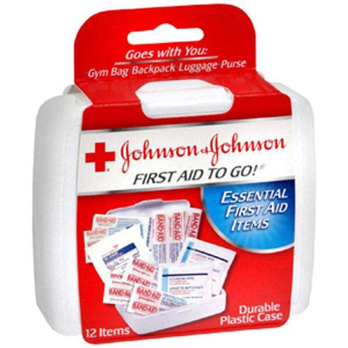 Buy Johnson & Johnson First Aid To Go Kit, Mini 12 pieces, Johnson and Johnson  online at Mountainside Medical Equipment