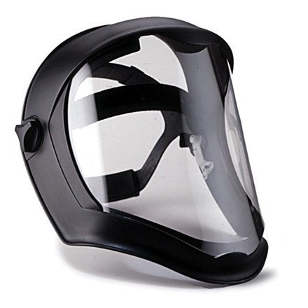 Buy Honeywell Full Face Shield with Suspension, Matte Black, Uvex Bionic  online at Mountainside Medical Equipment