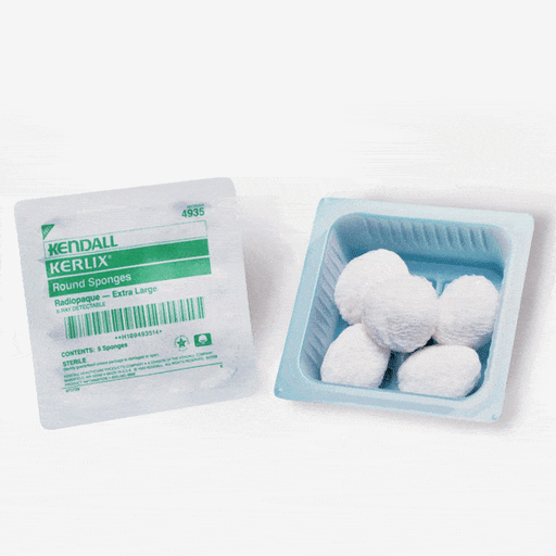 Buy Kendall Healthcare Kerlix Round Radiopaque Sponges 640/Case  online at Mountainside Medical Equipment
