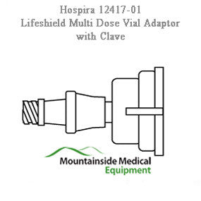 Buy Hospira Lifeshield Multi Dose Vial Adapter with Clave Connector  online at Mountainside Medical Equipment