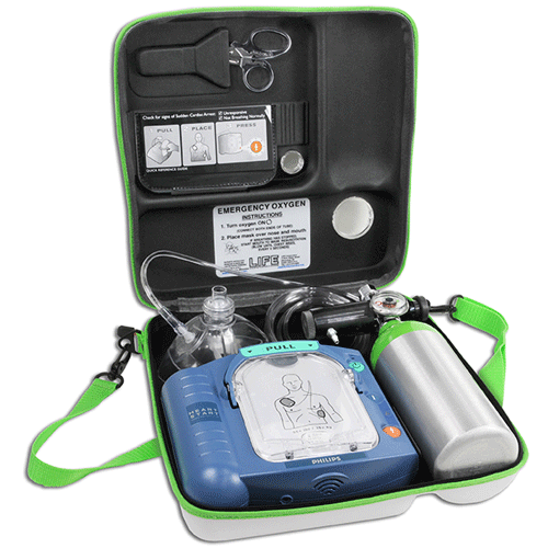 Buy LIFE Corporation LIFE StartSystem Portable Emergency Oxygen Tank with Wall Mount Case  online at Mountainside Medical Equipment