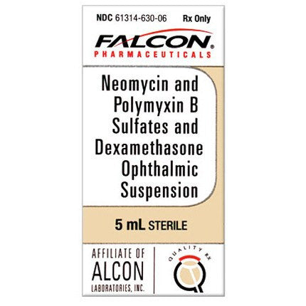 Buy Sandoz Neomycin Polymyxin B Sulfates Dexamethasone Ophthalmic Suspension  online at Mountainside Medical Equipment