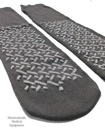 Buy Dynarex Slipper Socks, Non-Skid, Single Sided, XX-Large, Gray, Pair  online at Mountainside Medical Equipment