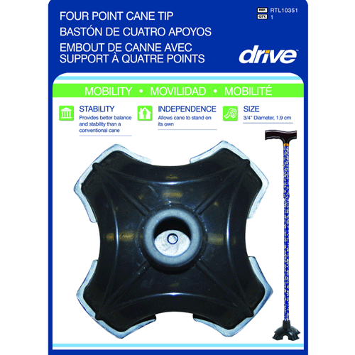 Buy Drive Medical Quad Cane Tip  online at Mountainside Medical Equipment