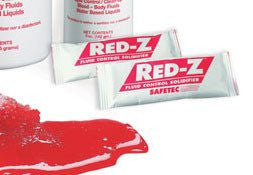 Buy Safetec Red Z Fluid Control Solidifier, 21 gram Packet  online at Mountainside Medical Equipment